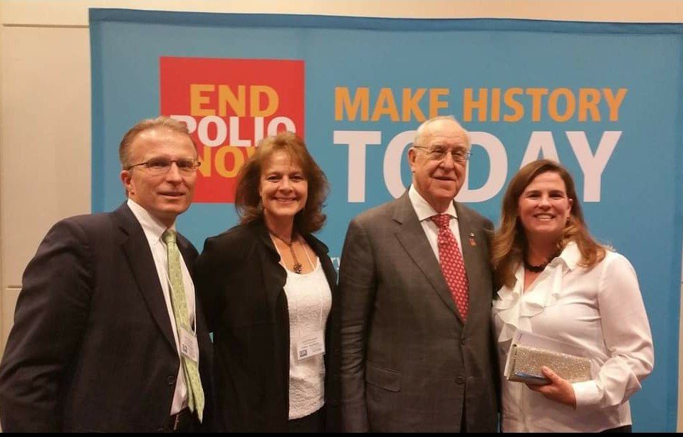 Rotarians for Family Health & AIDS Prevention — engagement photo