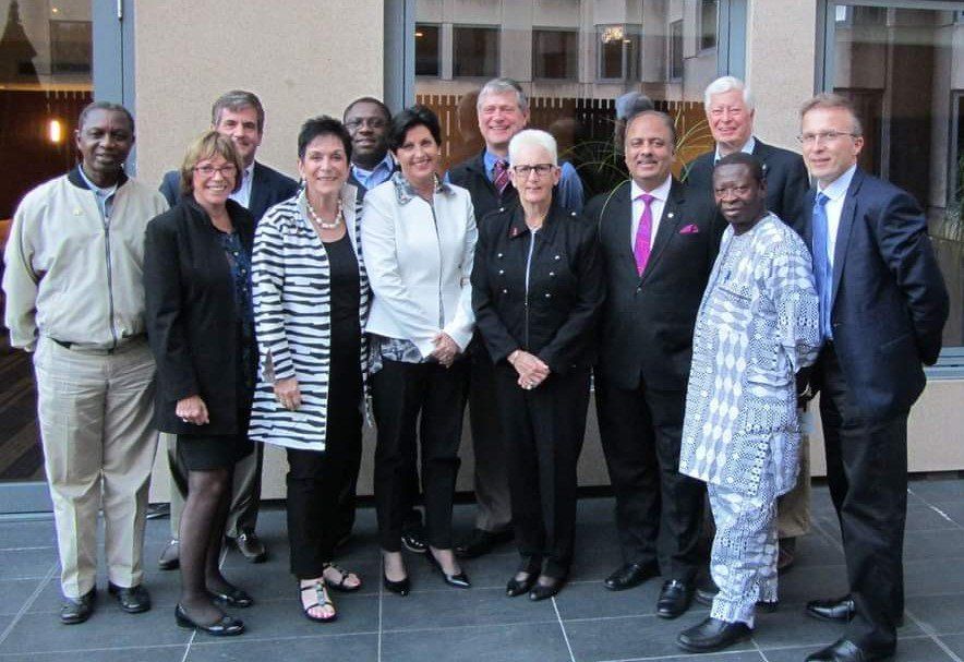 Rotarians for Family Health & AIDS Prevention — engagement photo